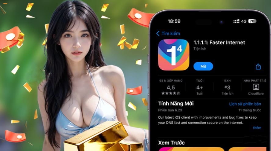Hình ảnh quảng cáo của thabet hiển thị nền tảng và các lợi ích